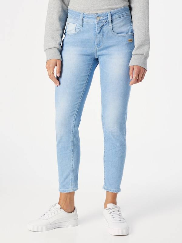 Gang Slim Fit Jeans 'Amelie' In Light Blue