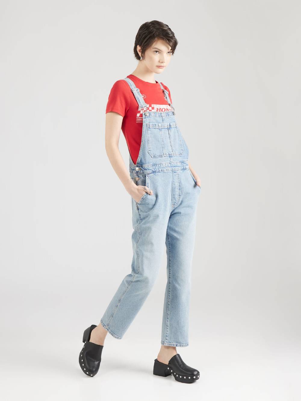 GAP Regular Jean Overalls 'OLLIES' In Blue Denim