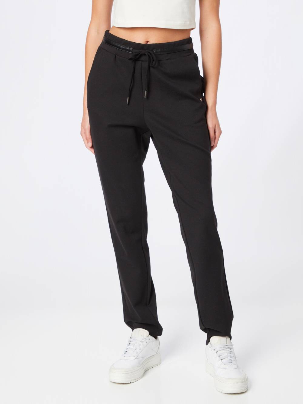 GARCIA Regular Chino Pants In Black