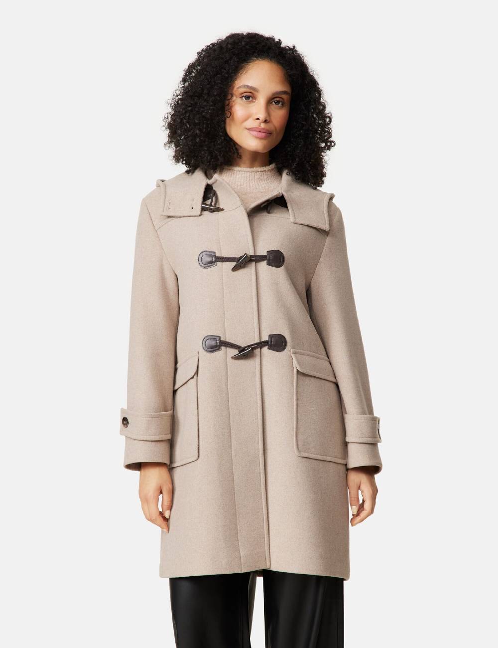 GERRY WEBER Winter Coat In Beige