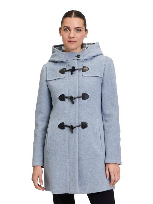 GIL BRET Between-Seasons Coat In Mottled Blue