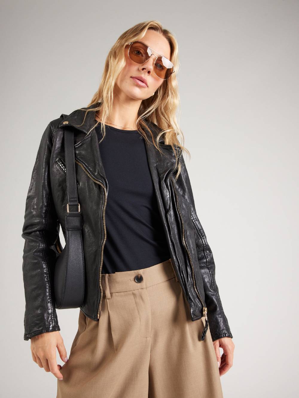 Gipsy By Mauritius Between-Season Jacket 'Caira' In Black