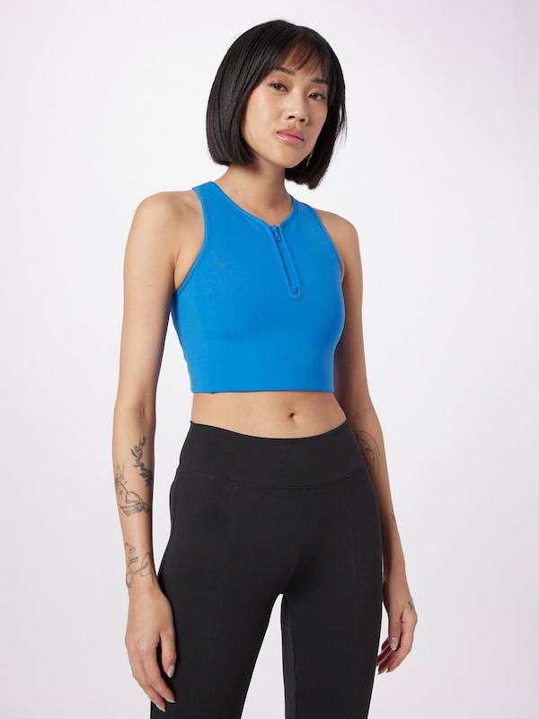 Girlfriend Collective Bralette Sports Bra 'DYLAN' in Blue