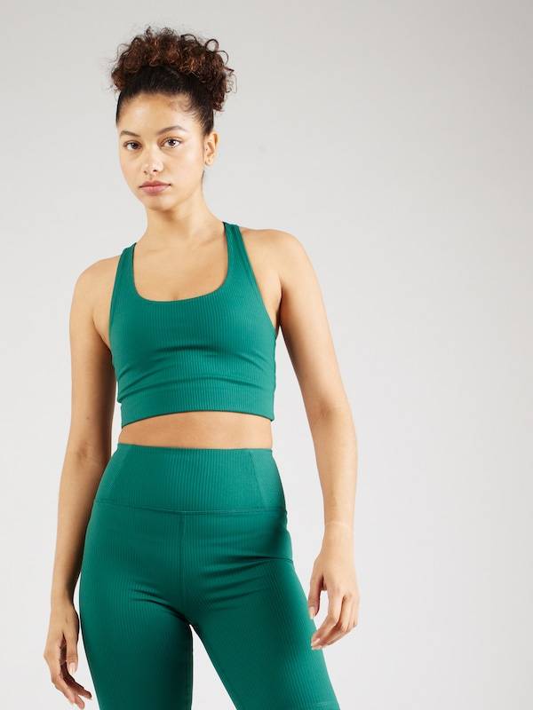Girlfriend Collective Bralette Sports Bra 'PALOMA' in Green