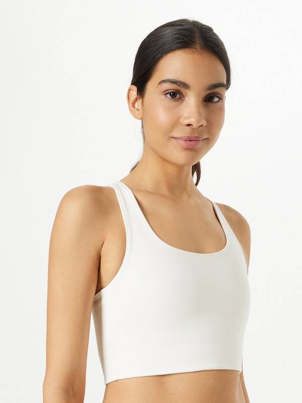 Girlfriend Collective Bralette Sports Bra 'PALOMA' in Cream