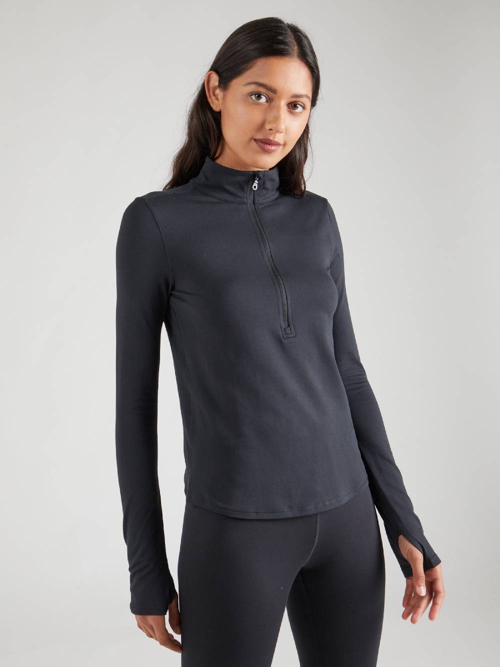 Girlfriend Collective Performance Shirt 'Reset' In Black