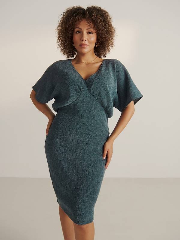 Guido Maria Kretschmer Curvy Dress 'Zoe' in Jade