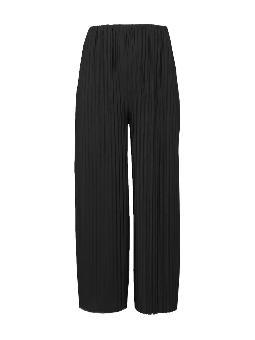 Guido Maria Kretschmer Curvy Loose Fit Pants 'Saphia' In Black