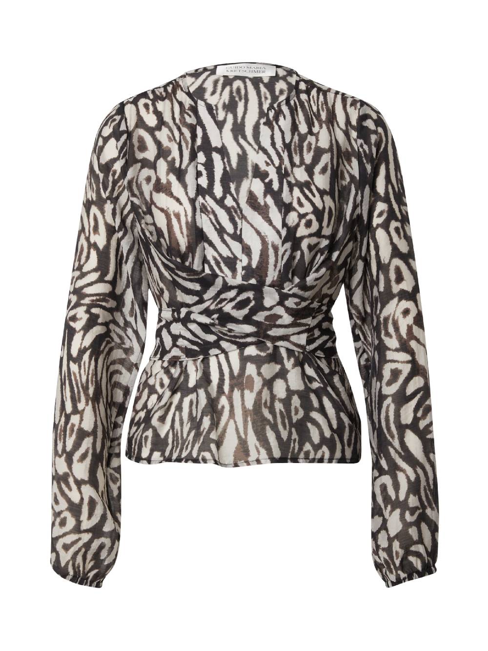 Guido Maria Kretschmer Women Blouse 'Christiana' In Black