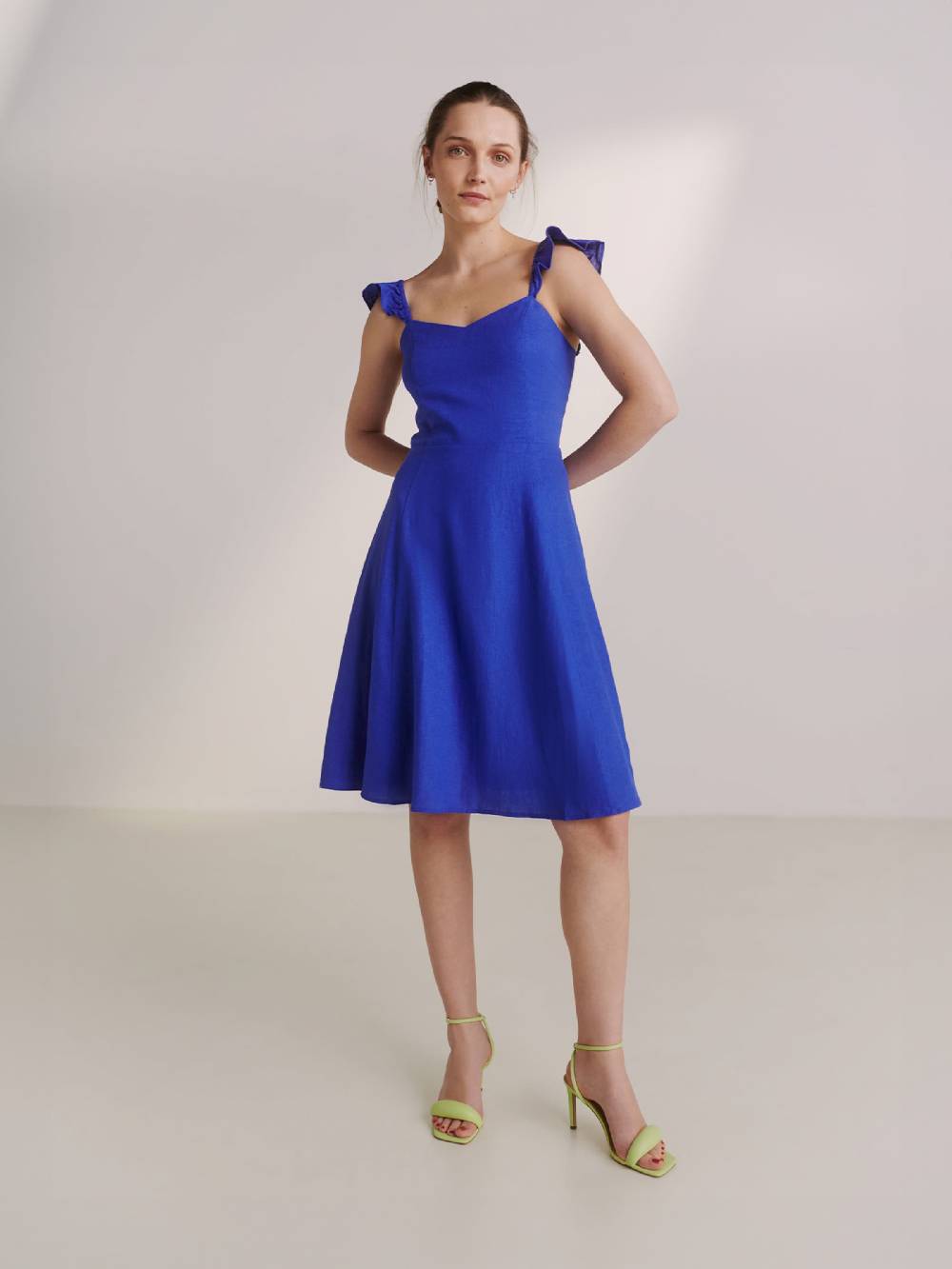 Guido Maria Kretschmer Women Dress 'Carina' In Blue