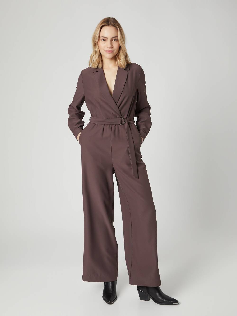 Guido Maria Kretschmer Women Jumpsuit 'Rebecca' In Brown