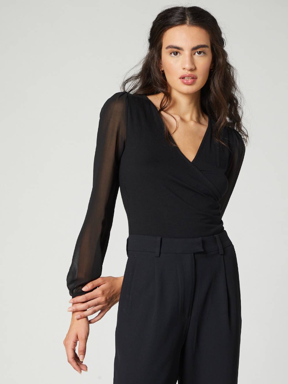 Guido Maria Kretschmer Women Shirt 'Edna' In Black