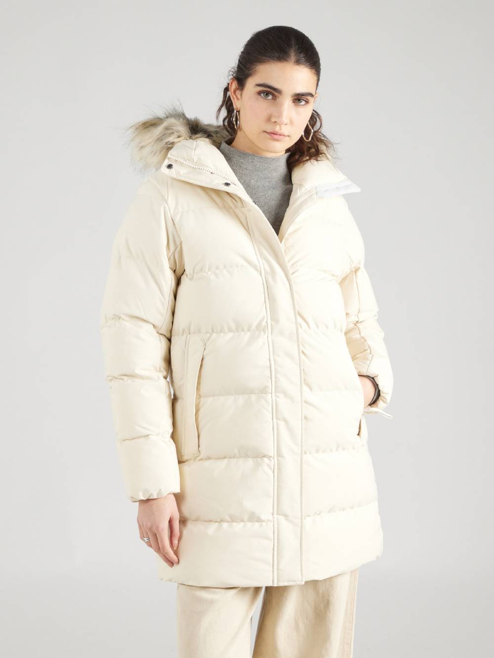 HELLY HANSEN Winter Jacket 'BLOSSOM' In Cream