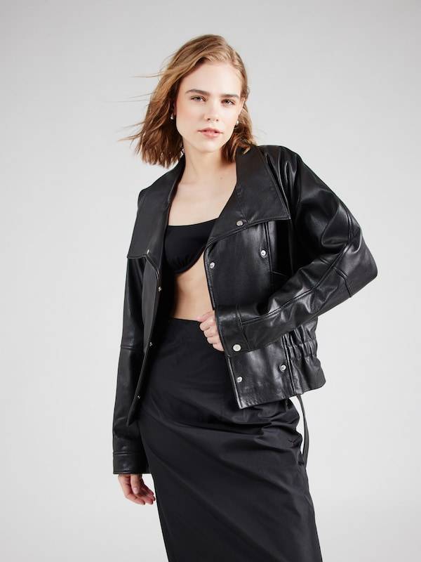 HUGO Between-Season Jacket 'Limali' in Black