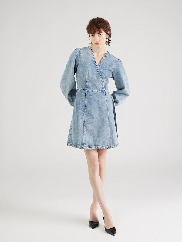 HUGO Dress 'Gissi' in Blue Denim