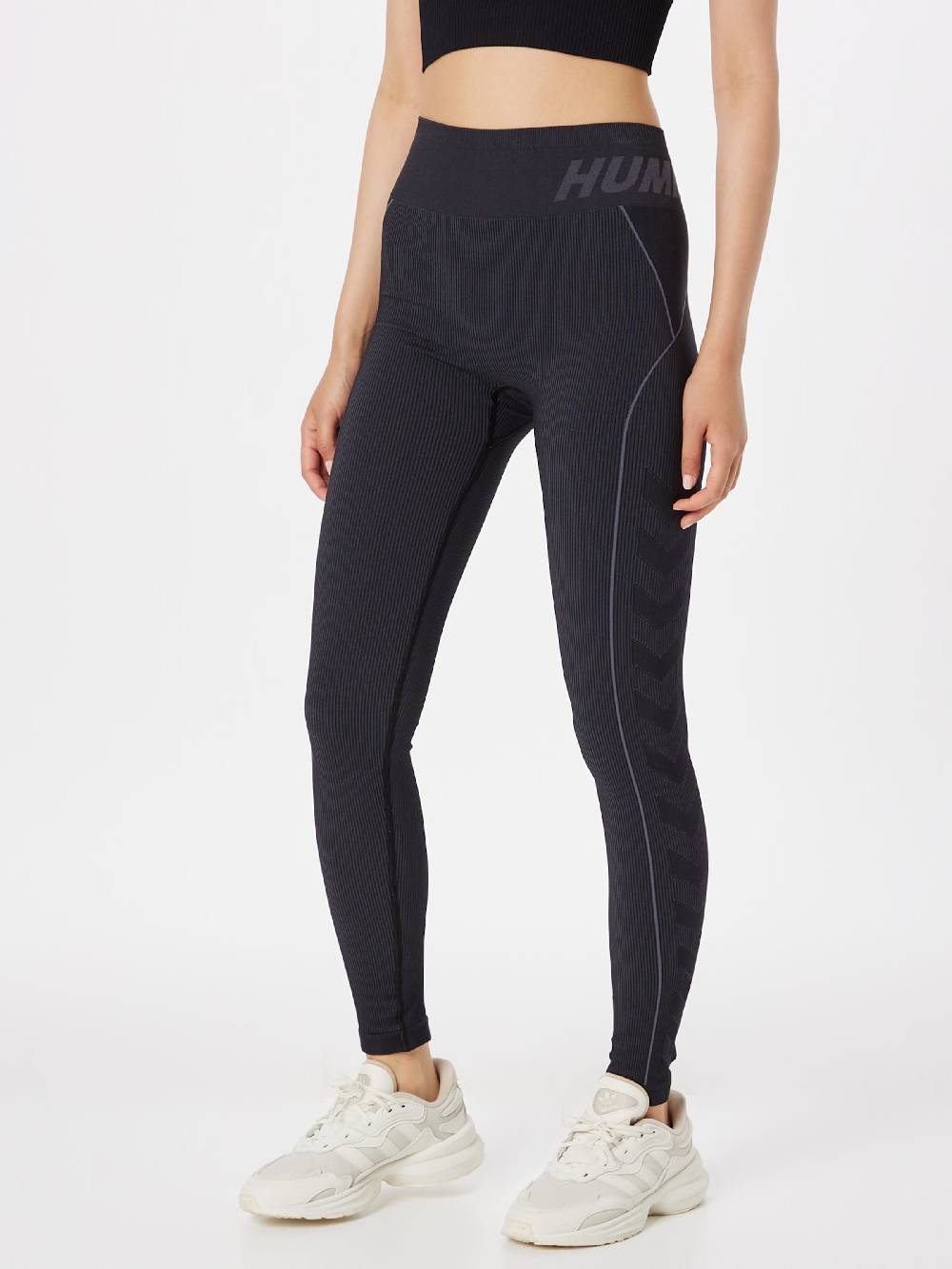 Hummel Skinny Workout Pants 'Christel' In Black