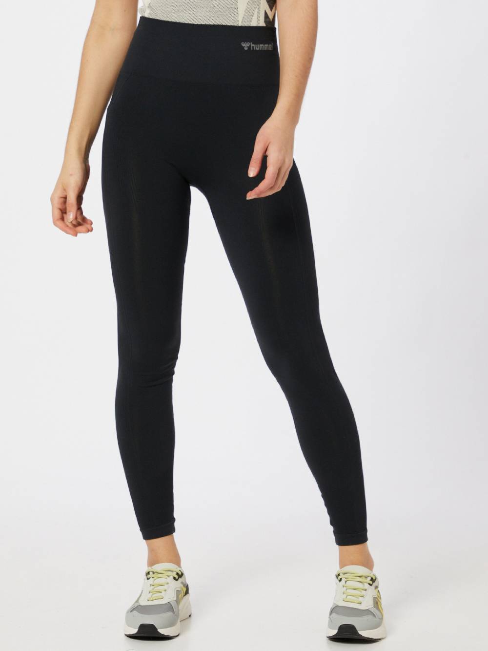Hummel Skinny Workout Pants 'Tif' In Black