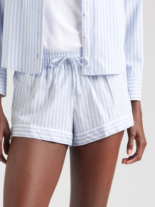 Hunkemöller Pajama Pants in Dusty Blue