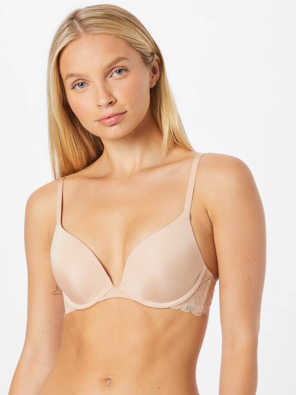 Hunkemöller Push-up Bra 'Angie' in Kitt