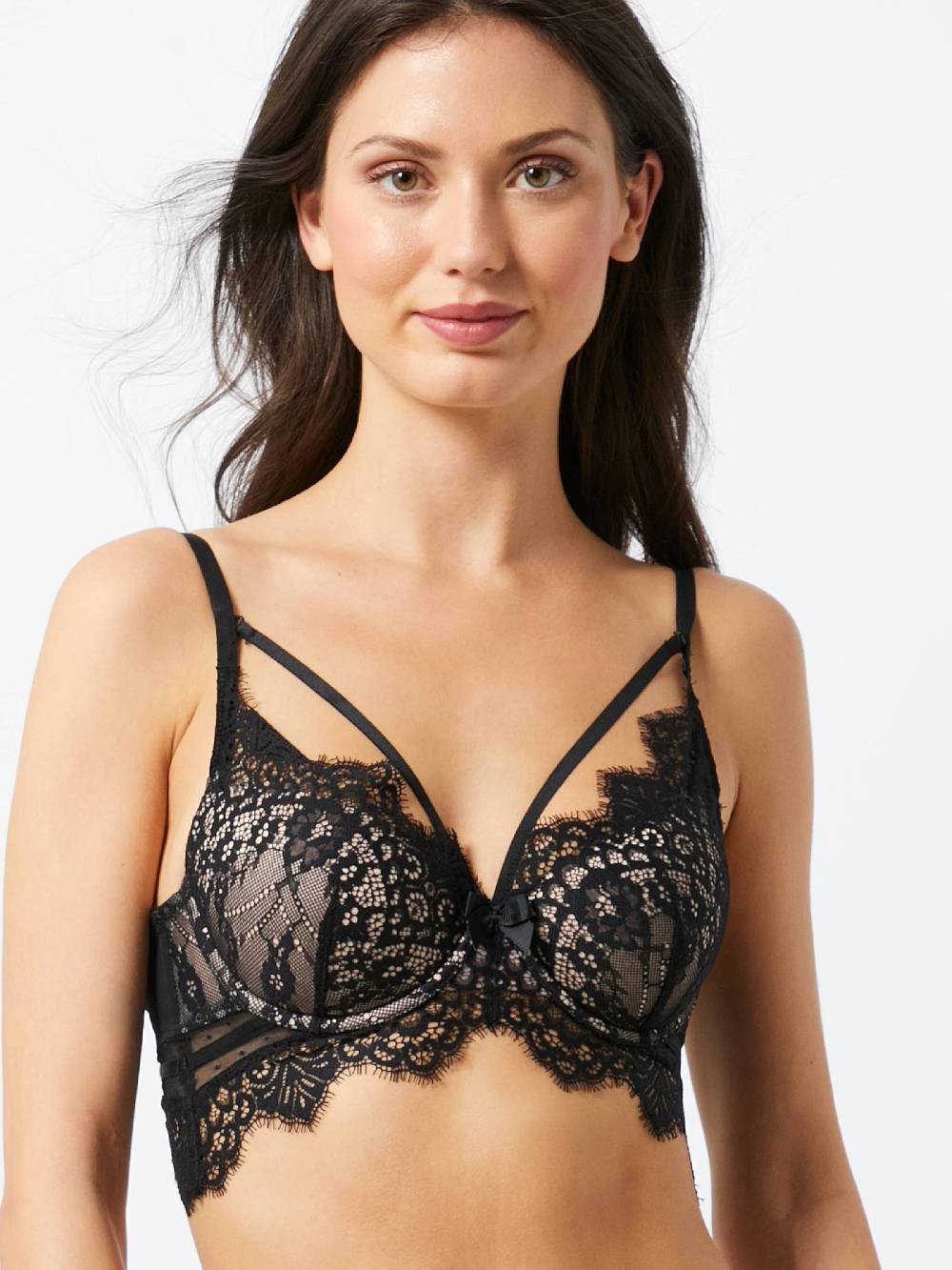 Hunkemöller Regular Bra 'Marilee' In Black