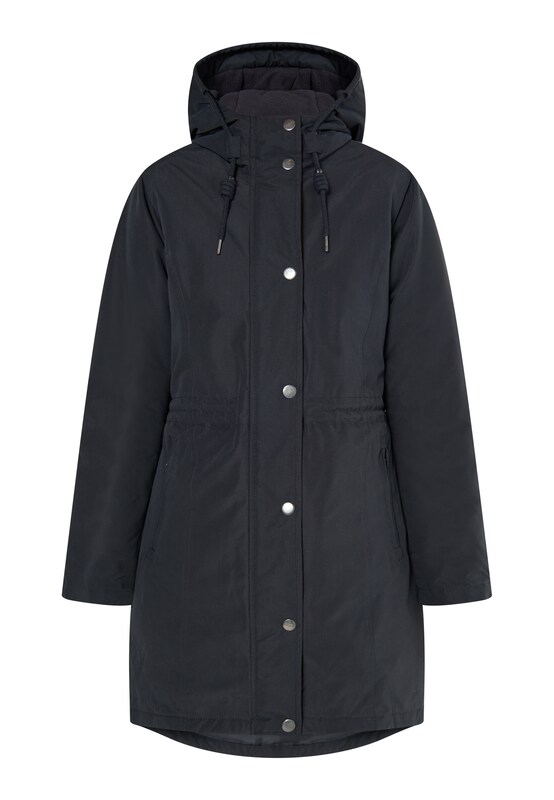 ICEBOUND Between-Seasons Coat 'Keyti' in Black