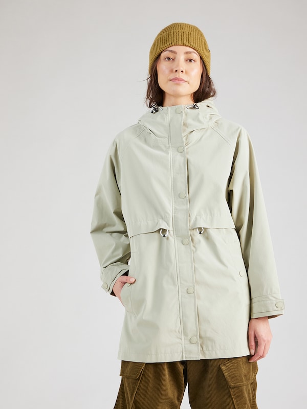 Iriedaily Between-Season Jacket 'Kati' in Pastel Green