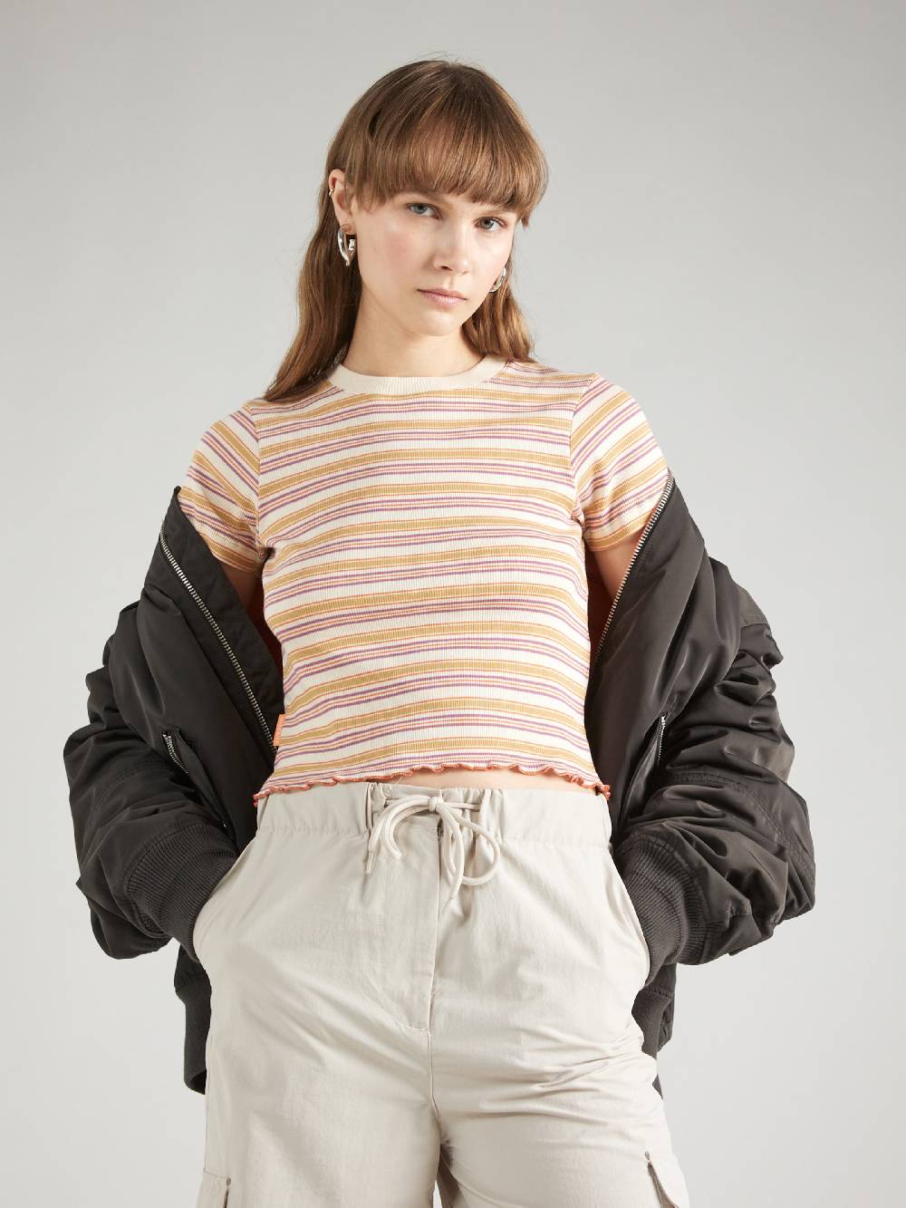 Iriedaily Shirt 'Pippa' In Beige