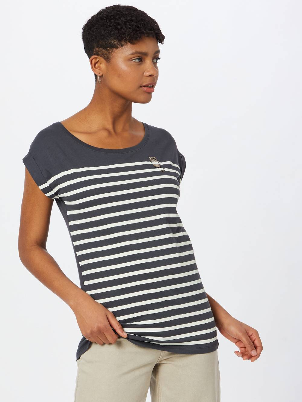 Iriedaily Shirt 'Racoon' In Dark Grey