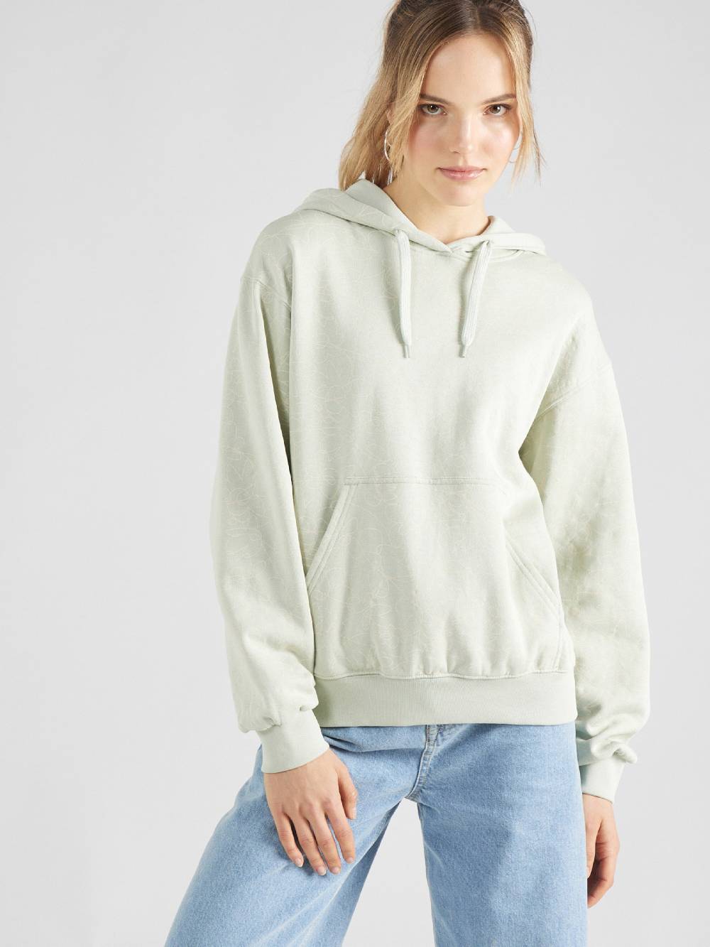 Iriedaily Sweatshirt In Pastel Green