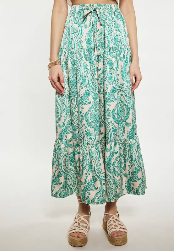 IZIA Skirt in Emerald, Mint