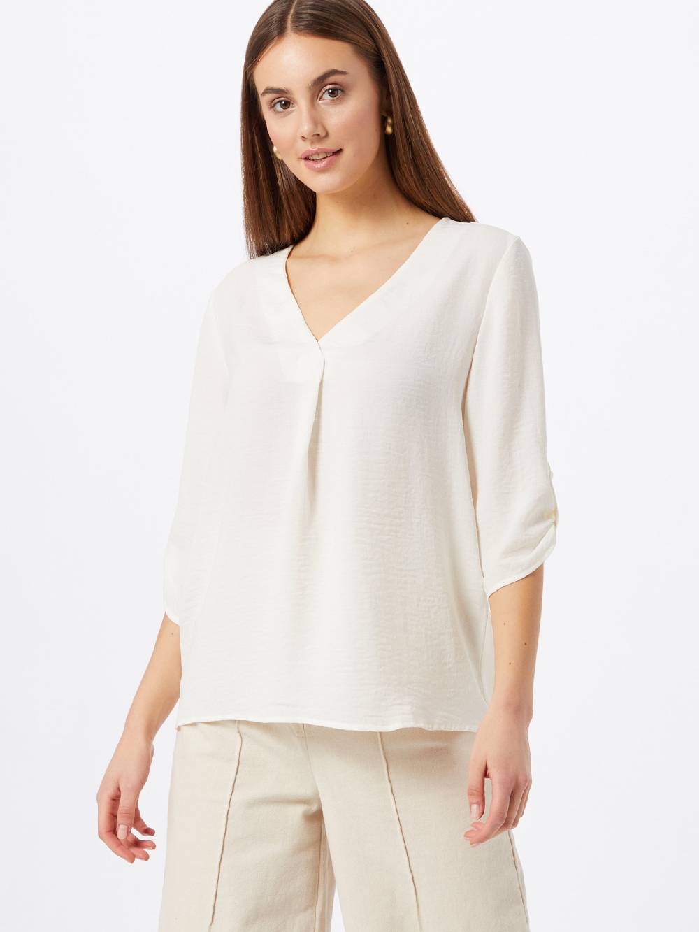 JDY Blouse 'Divya' In Off White