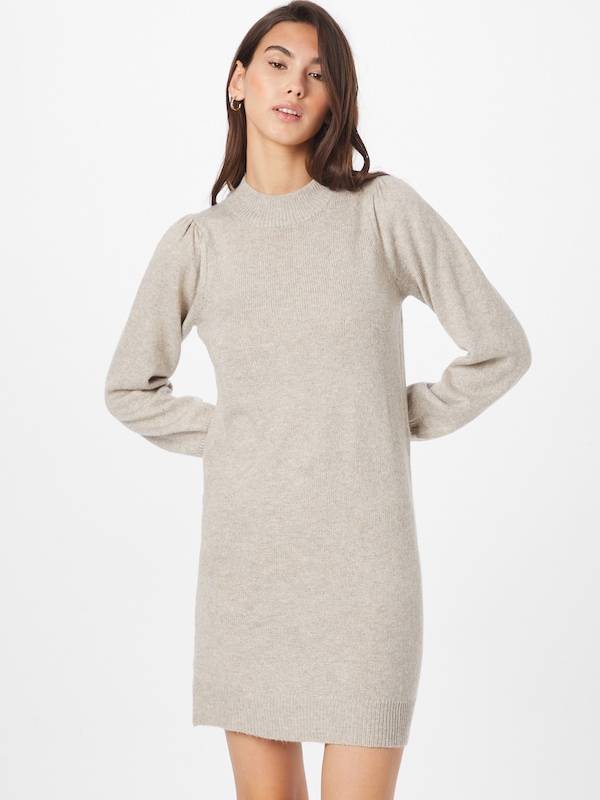 JDY Knitted dress 'JDYRue' in Greige