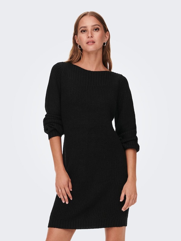 JDY Knitted dress 'JDYWhitney Megan' in Black