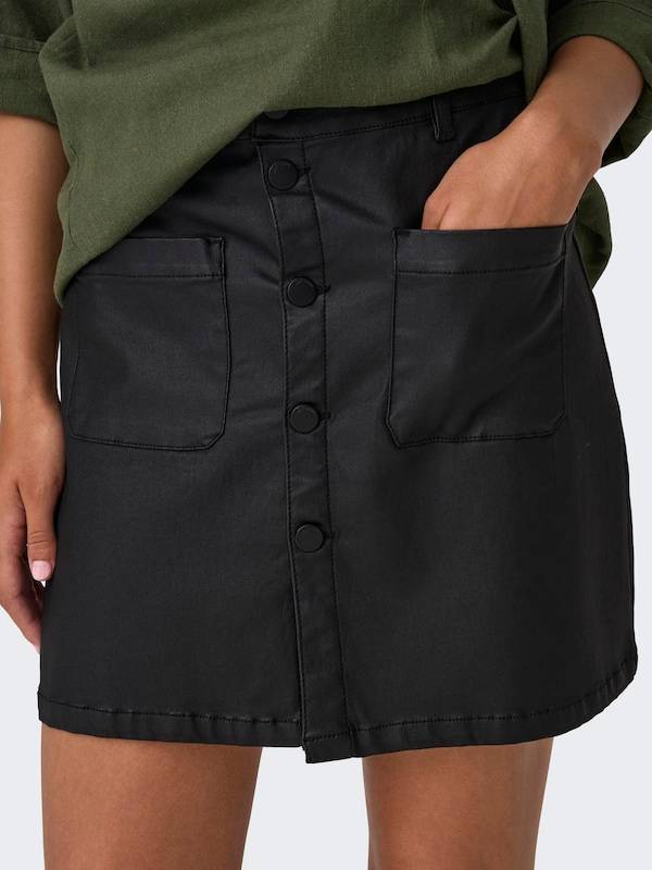 JDY Skirt 'New Thunder' in Black