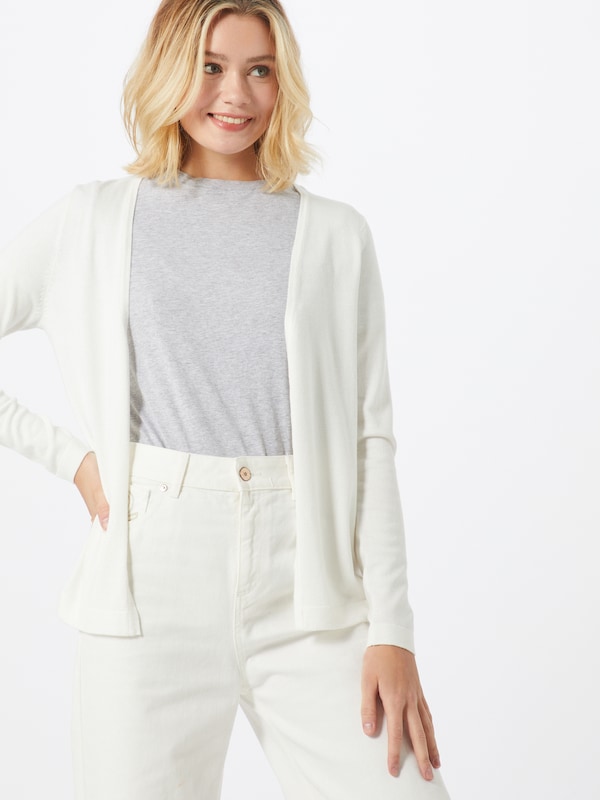 Kaffe Knit Cardigan 'Fenia Astrid' in Cream