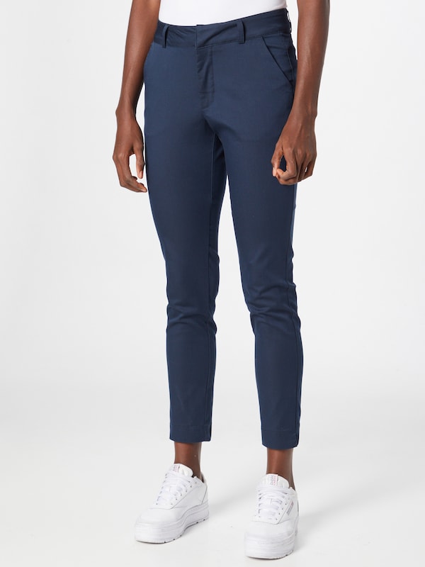 Kaffe Slim fit Chino Pants 'Lea' in Marine Blue