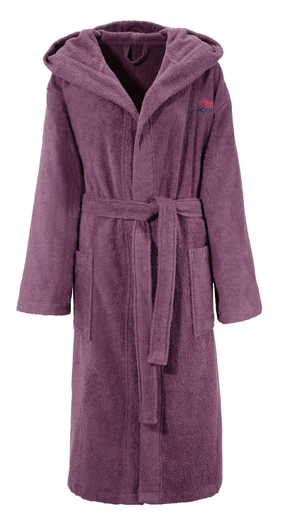 KangaROOS Long Bathrobe In Mauve