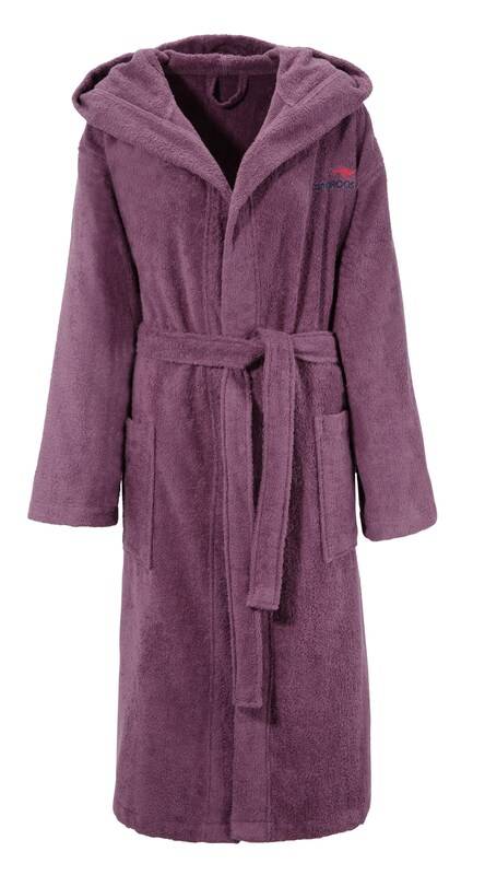 KangaROOS Long Bathrobe In Mauve