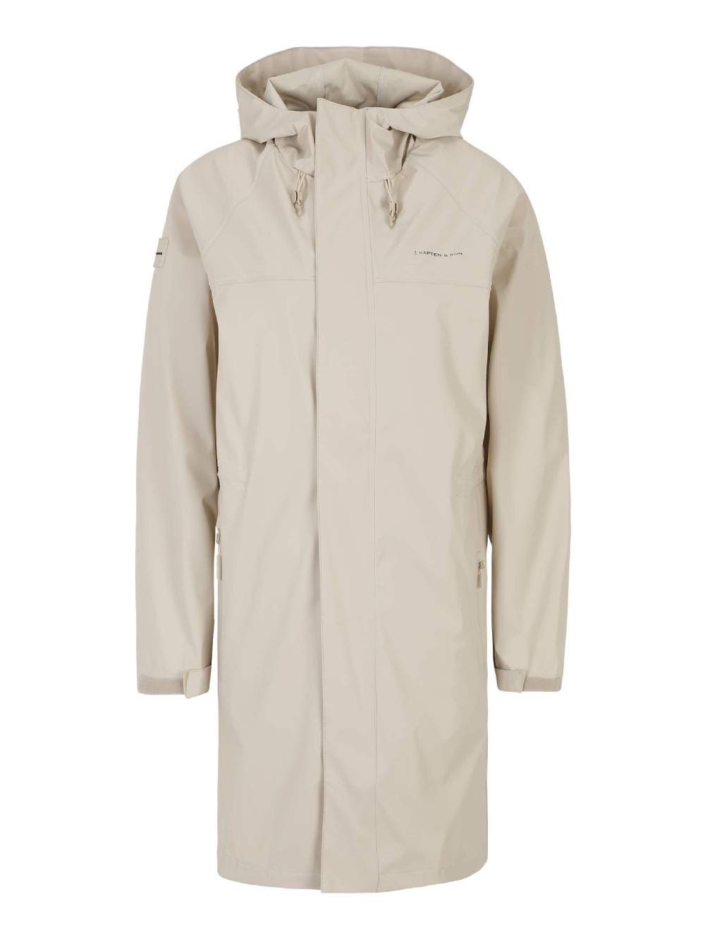 Kapten & Son Performance Jacket 'Everyday' In Beige