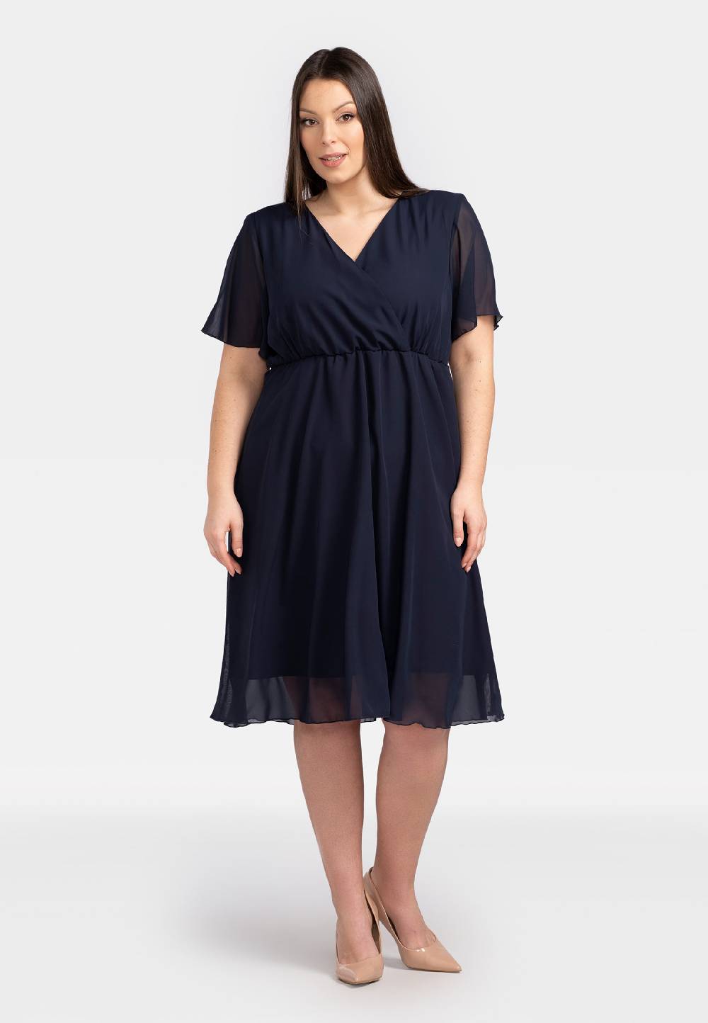 Karko Cocktail Dress 'DENISA' In Marine Blue
