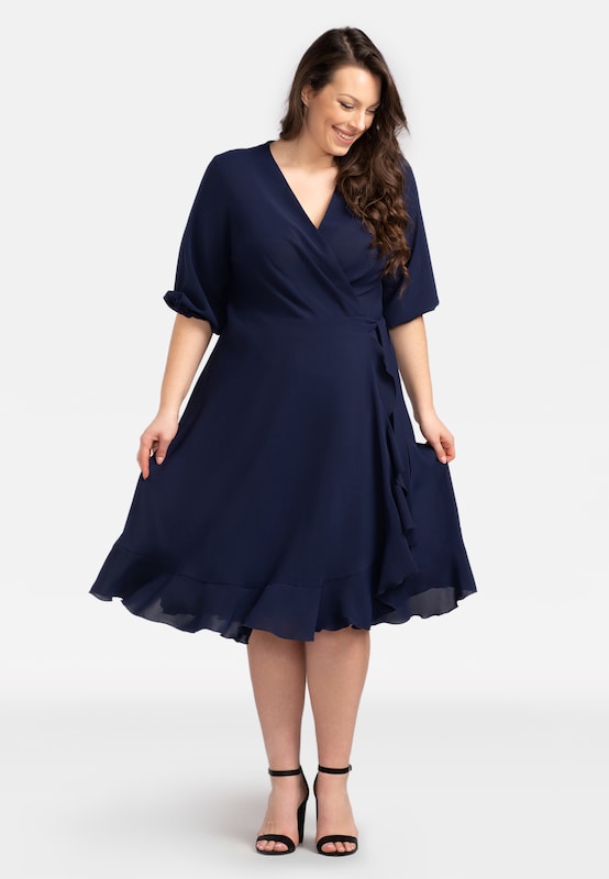 Karko Cocktail Dress ' IRIS ' in Navy
