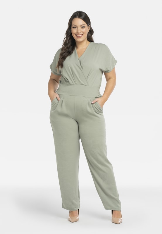 Karko Jumpsuit 'PERLA' in Olive