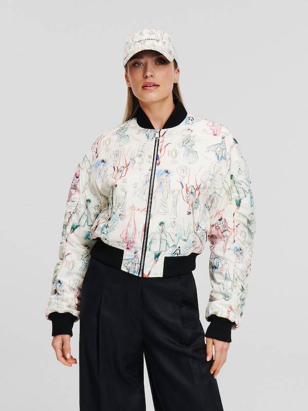 Karl Lagerfeld Between-Season Jacket in Mixed Colors