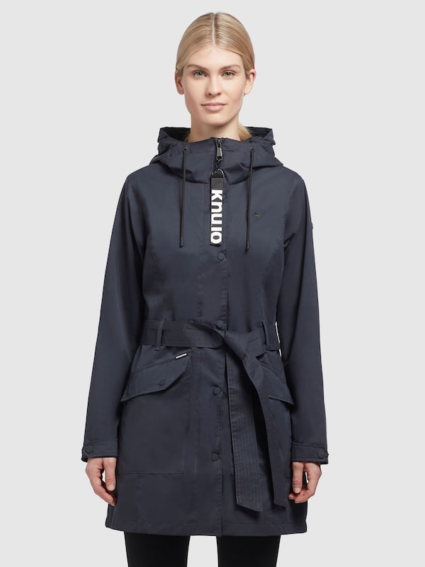 khujo Between-Seasons Parka 'LAUREN4' in Marine Blue