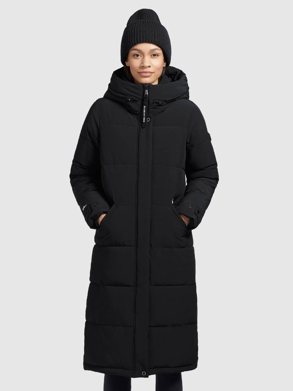 Khujo Winter Coat 'Dairi' In Black