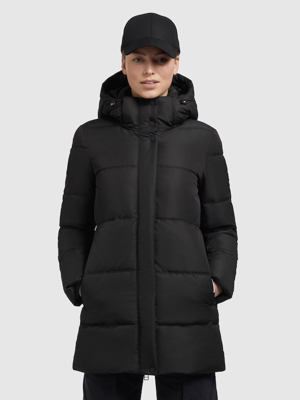 khujo Winter Jacket 'WEROLA3' in Black