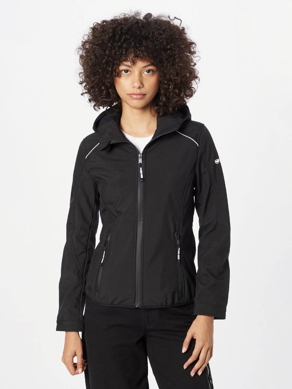 Lake View Between-Season Jacket 'Lotte' In Black