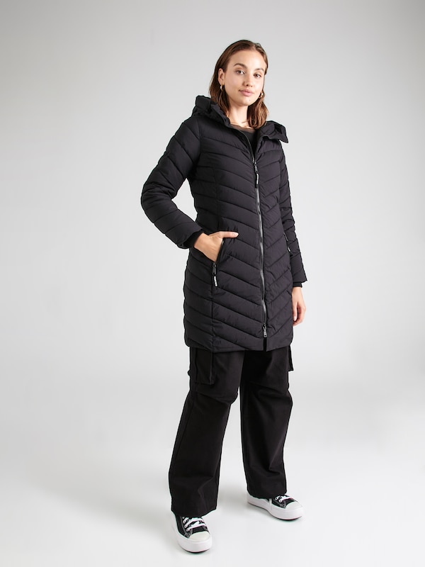 Lake View Winter Coat 'Ellinor' in Black