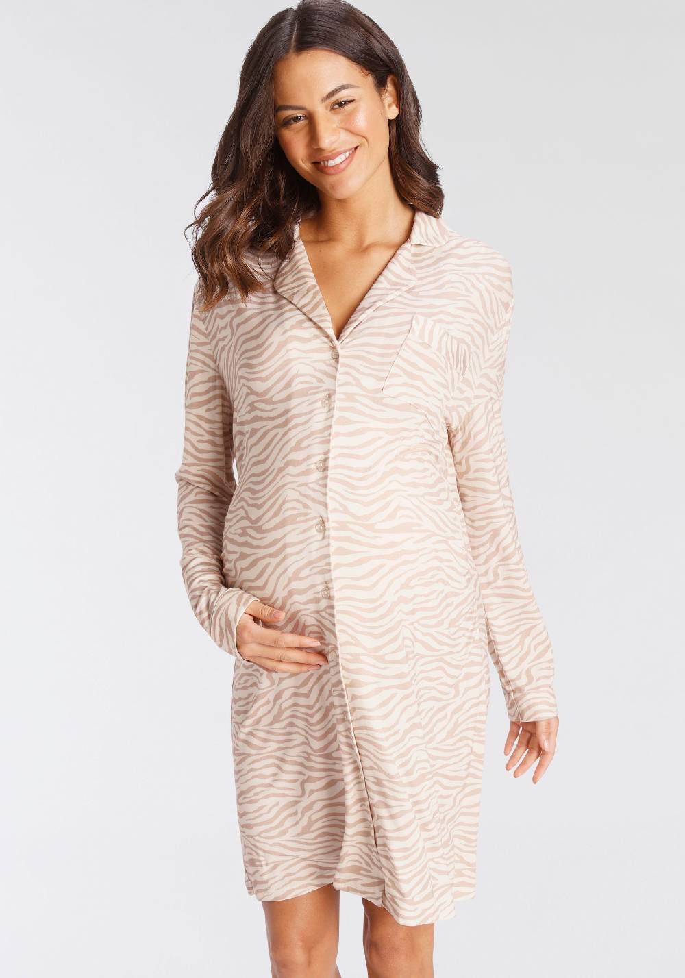 LASCANA Nightgown In Pink