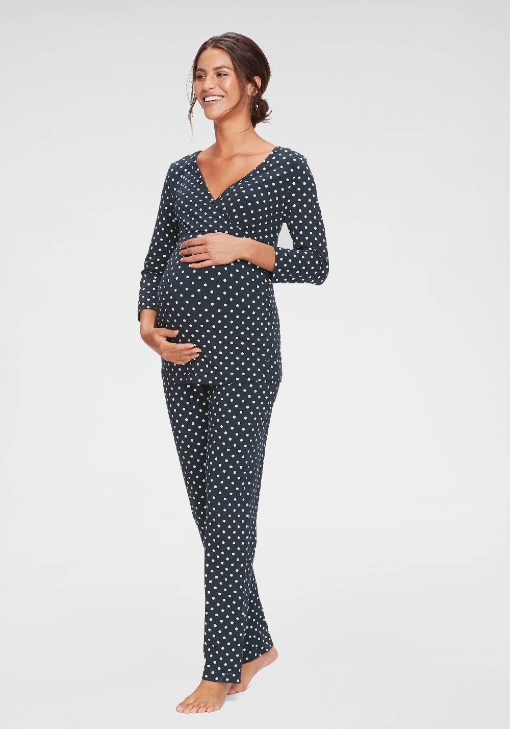 LASCANA Pajama In Navy